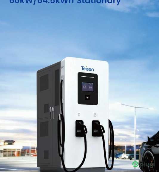 Teison ESS DC Fast Charging Station 60 kW with storage 64.5 kWh Street