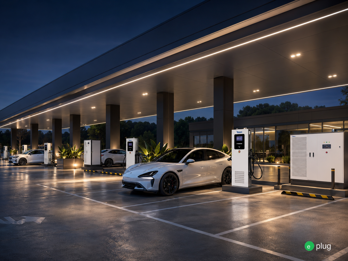 Stație de încărcare rapidă Teison Split DC 240-480 kW