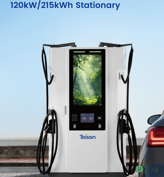 Stație de încărcare rapidă Teison ESS DC 60 kW cu stocare 215 kWh Street