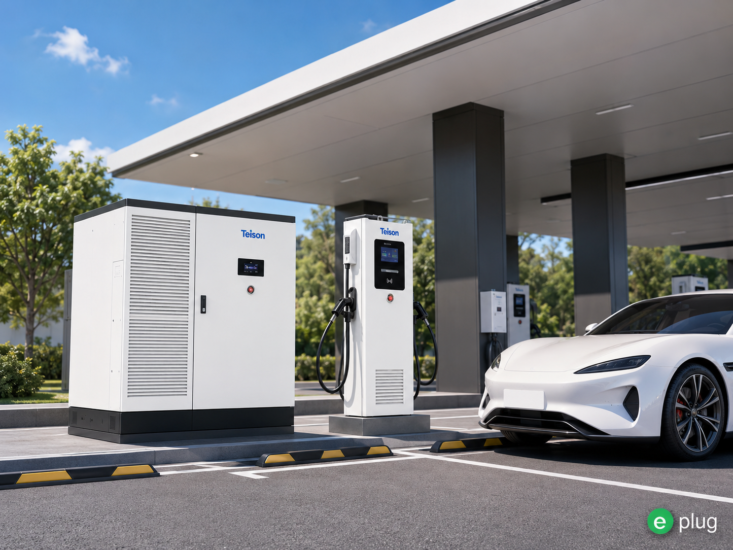 Teison Split DC Fast Charging Station 240-480 kW