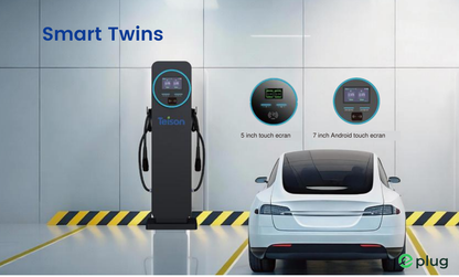 Stație de încărcare Teison Smart Twins AC 11-22 kW pentru stradă