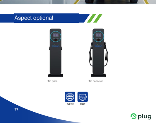 Teison Smart Twins AC Charging Station 11-22 kW Street