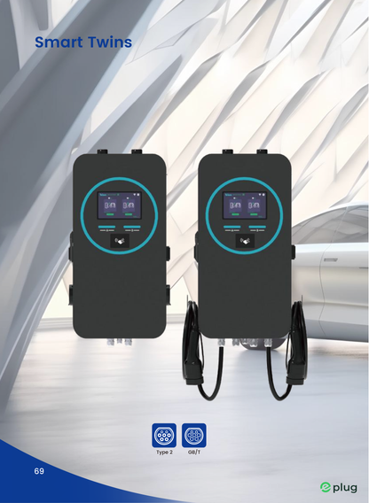 Stație de încărcare Teison AC Smart Twins 11-22 kW Wallbox