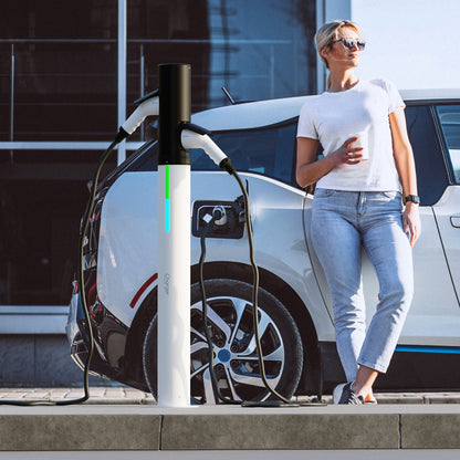 Stație de încărcare AC Astreea® Charger City Dual 2x22 kW