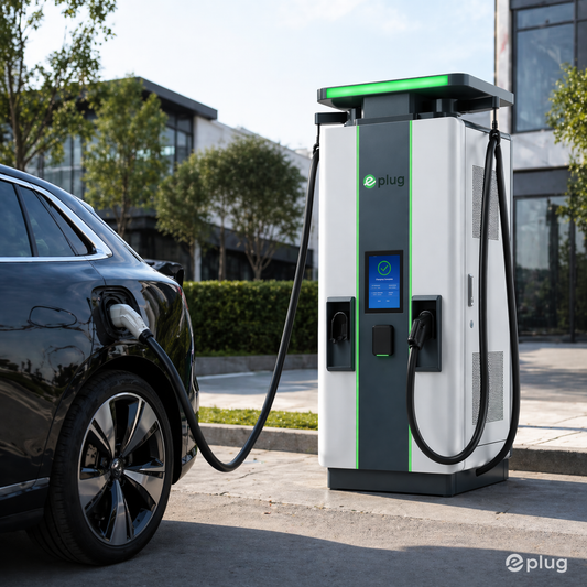 Stație de încărcare rapidă DC HJL 60–200 kW (1xCCS2 sau 2xCCS2)