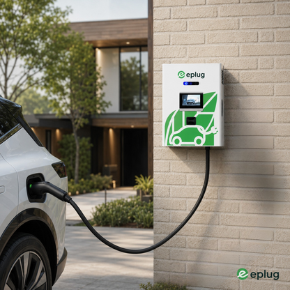 Stație de încărcare rapidă DC ePlug pentru montare pe perete 20-40 kW